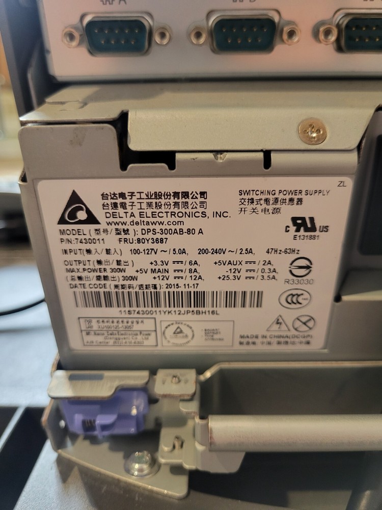 Toshiba 4852-570 Complete POS System w Barcode Scanner, Printer, Terminal Reader