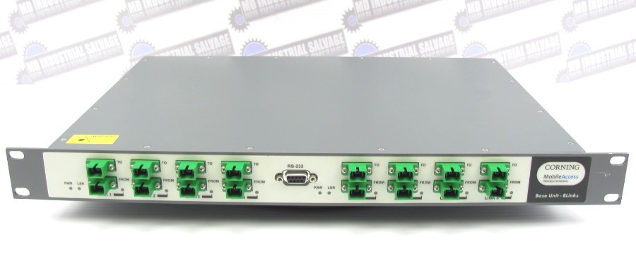 CORNING - W8-B8U 8-PORT BASE UNIT MOBILE ACCESS - 8 x SC/APC optical 1RF -TESTED