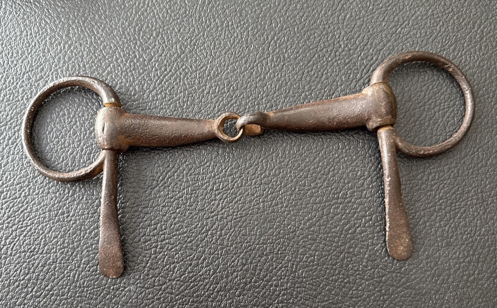 Antique Iron Horse Snaffle Bit