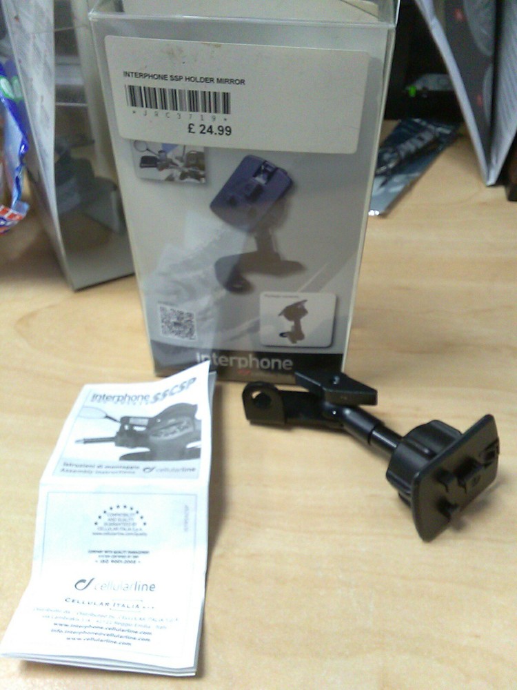 Motorcycle Interphone SSP Holder - Mirror