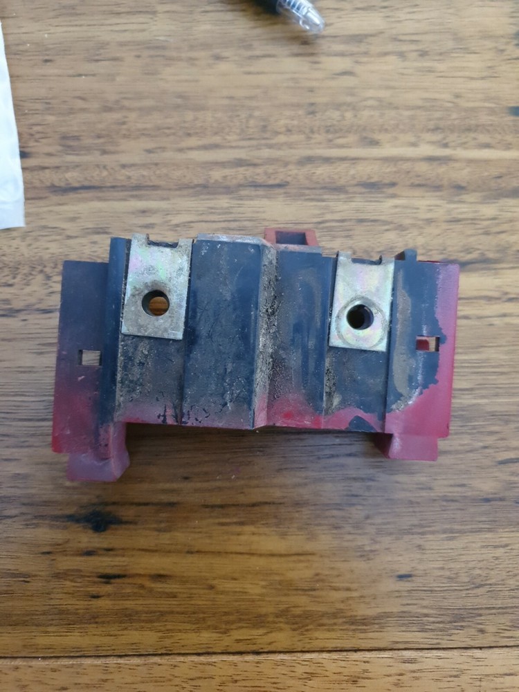 OEM BMW E30 Bumper Support Guide Bracket Left 19530972
