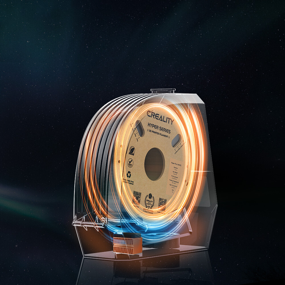 Creality Space π Dryer Quick dry adjustable temp Dec 11 launch stylish design