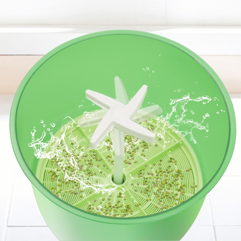 2 Layer Multifunctional Bean Sprout Maker Automatic Seed Sprouter Machine 110V