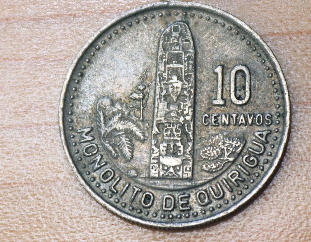 1990 Guatemala 10 Centavos