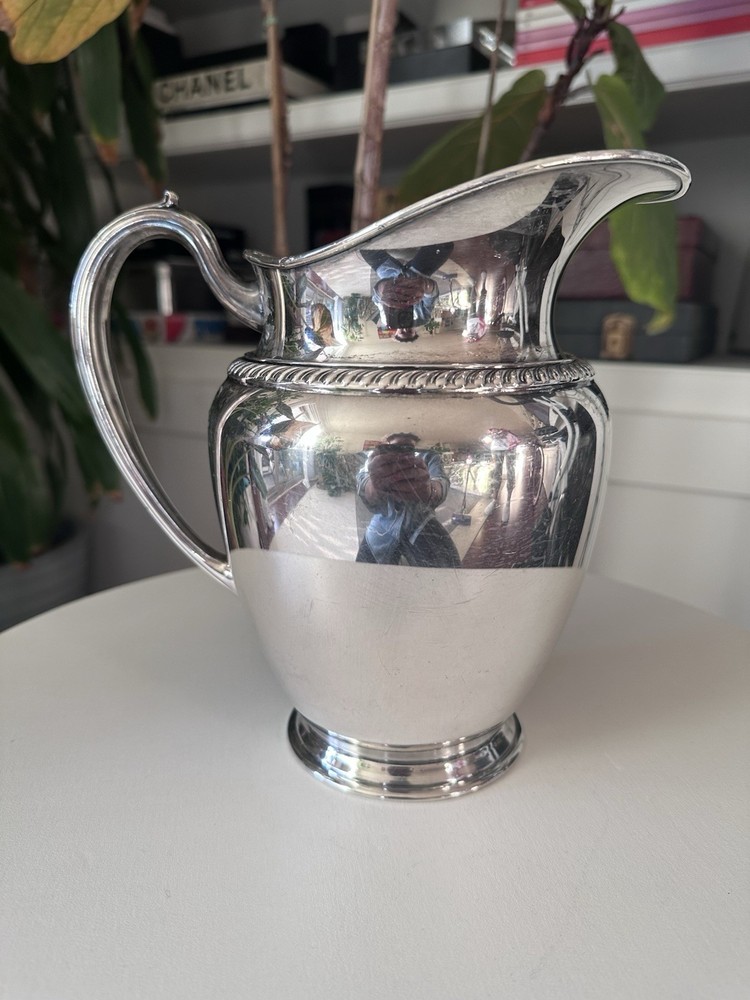 Fiesta Oneida Silver Plated Pitcher