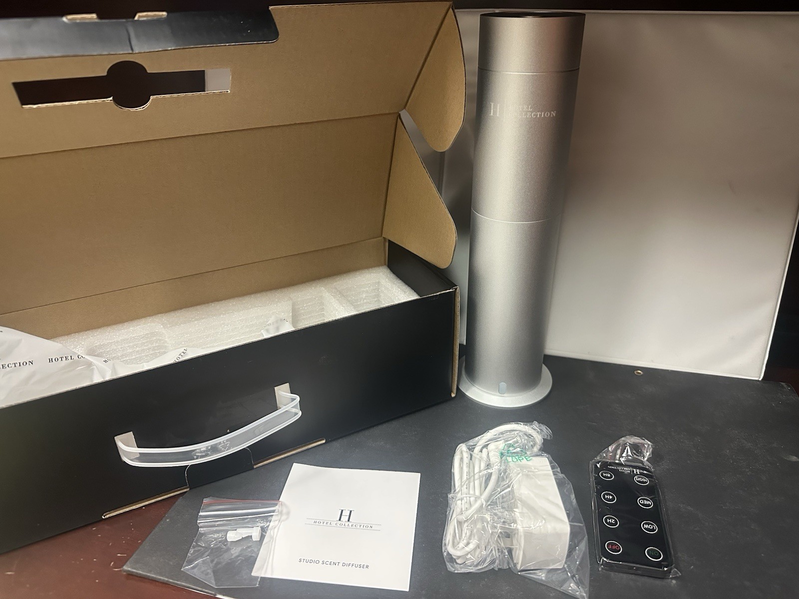 Hotel Collection Studio Scent Diffuser, Silver