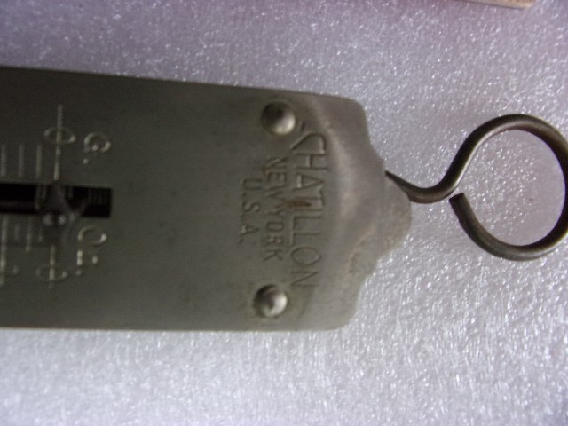 CHATILLON HANGING SCALE