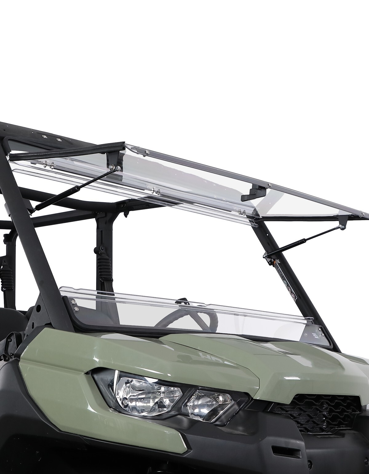KEMIMOTO Front Flip Windshield for Can Am Defender HD 5/ 8/ 10/ MAX 2016-2023