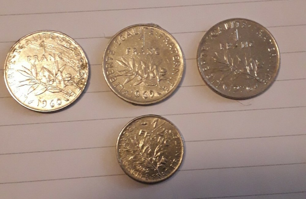 French Franc Coins