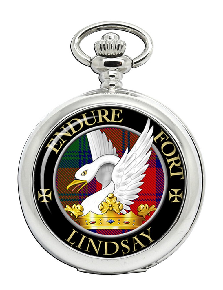 Lindsay Scottish Clan Pocket Watch