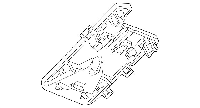 Genuine GM Multifunction Relay Module Bracket 42483721