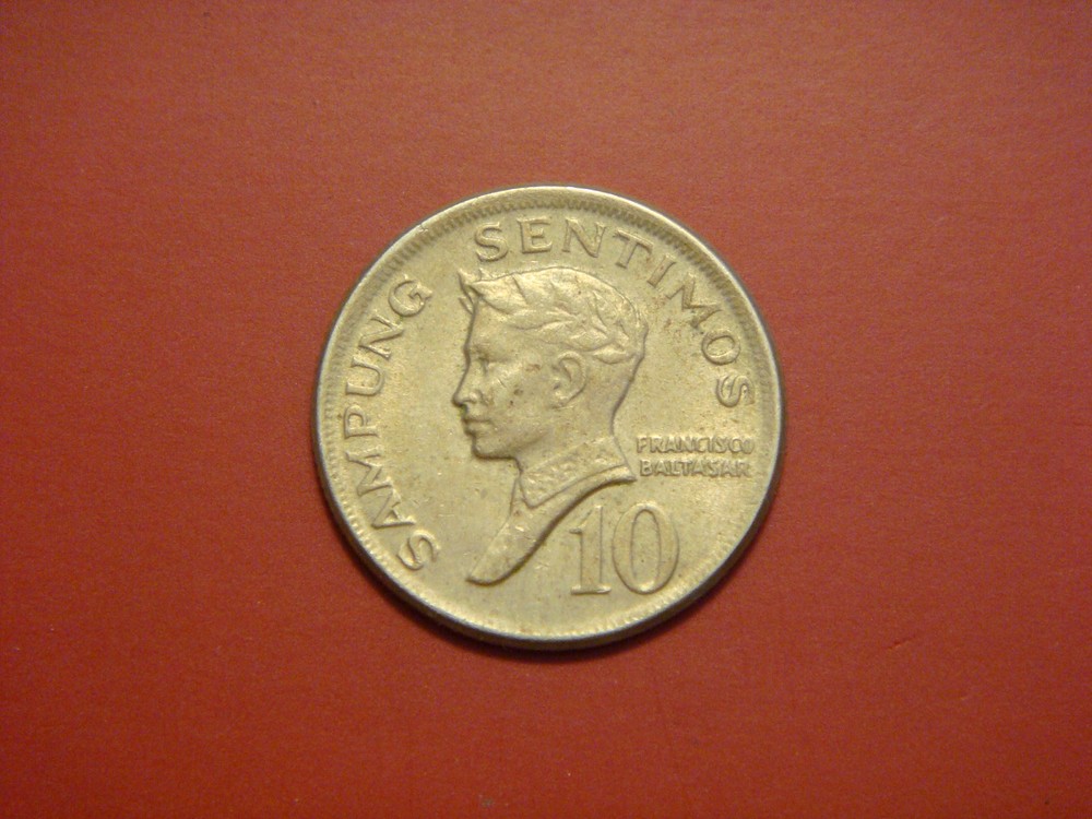 Philippines 10 Sentimos, 1974
