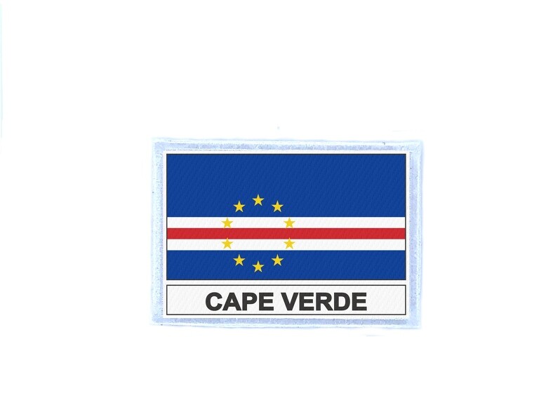Patch Badge Printed Flag CV Cape Verde