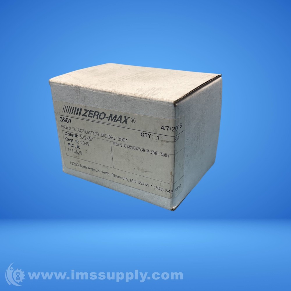Zero Max 3901 Rohlix Actuator FNOB