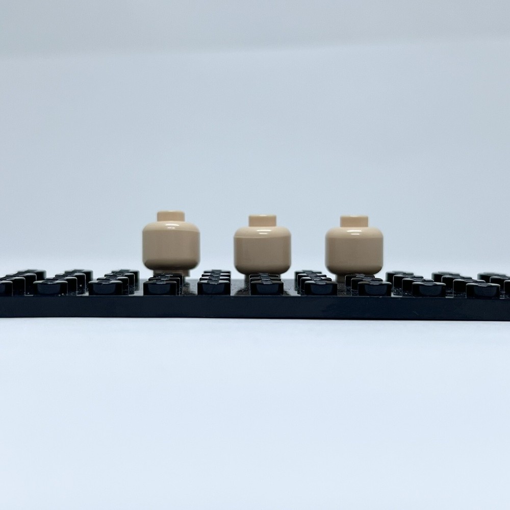 LEGO 3X Batman Head BAT024 3626pb0260