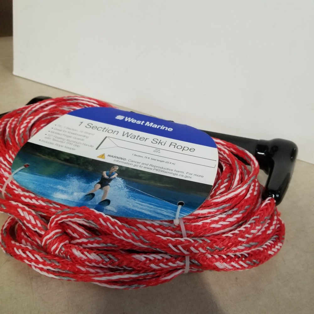WEST MARINE 75' 1-Section Waterski Rope