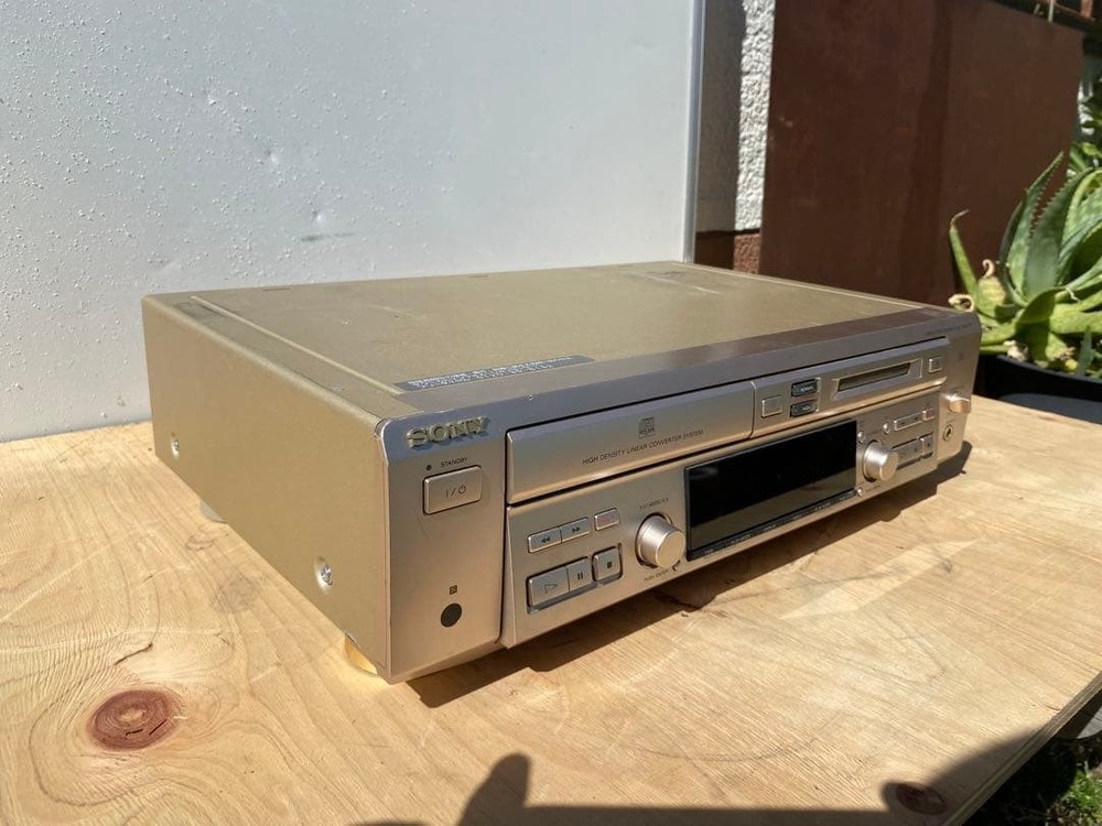 SONY MXD-D3 Compact Disc Mini Disc Deck CD MD Player Operation confirmed