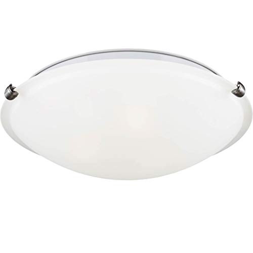 7543502-962 Two 7543502-962-Two Light Ceiling Flush Mount, Brushed Two - Light