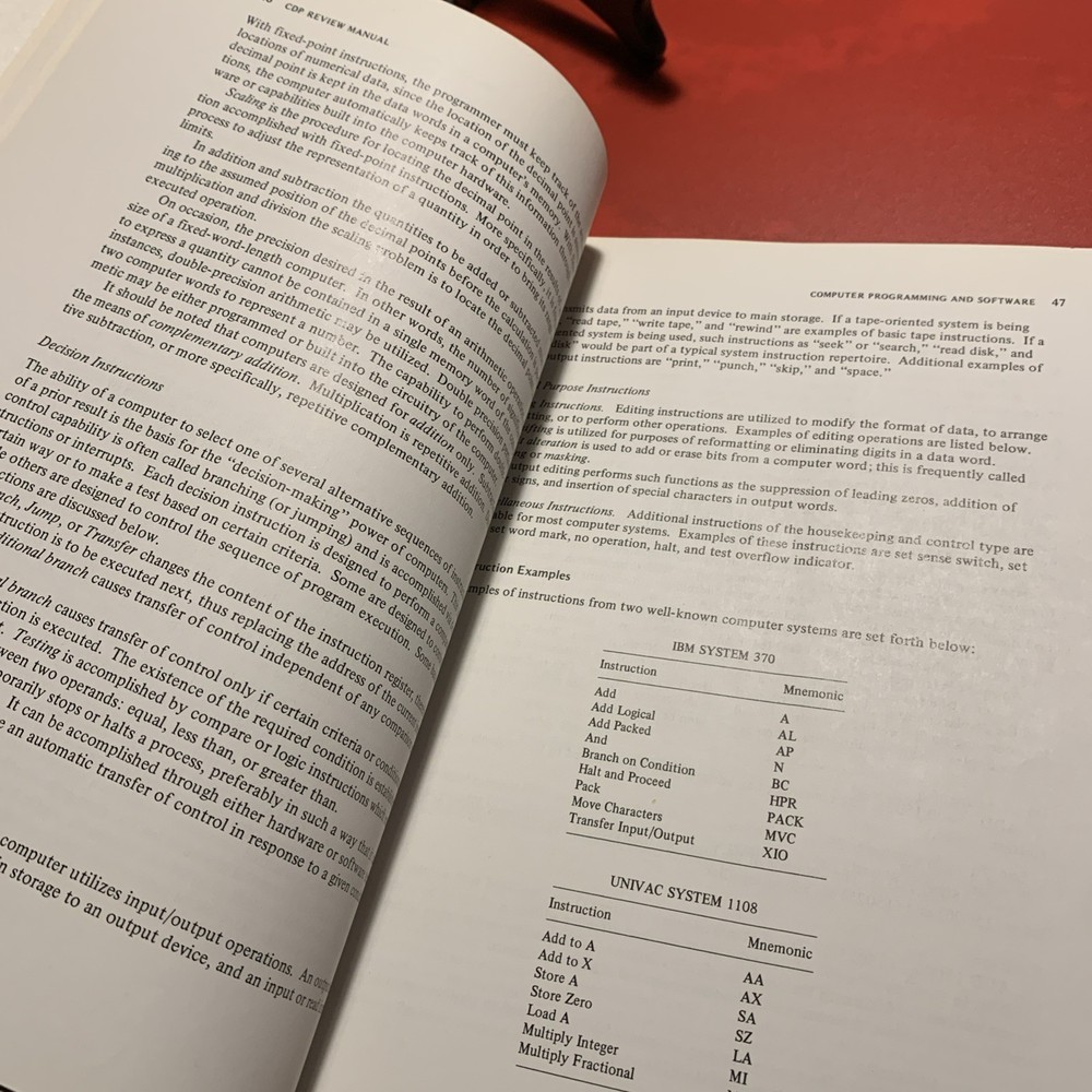 CDP REVIEW MANUAL A DATA PROCESSING HANDBOOK Second Edition W. Lord, Jr.