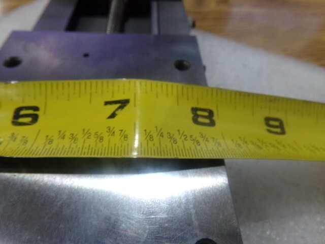 E&F Engineering Dovetail Manual Linear Table / Positioner. 4" X 3".