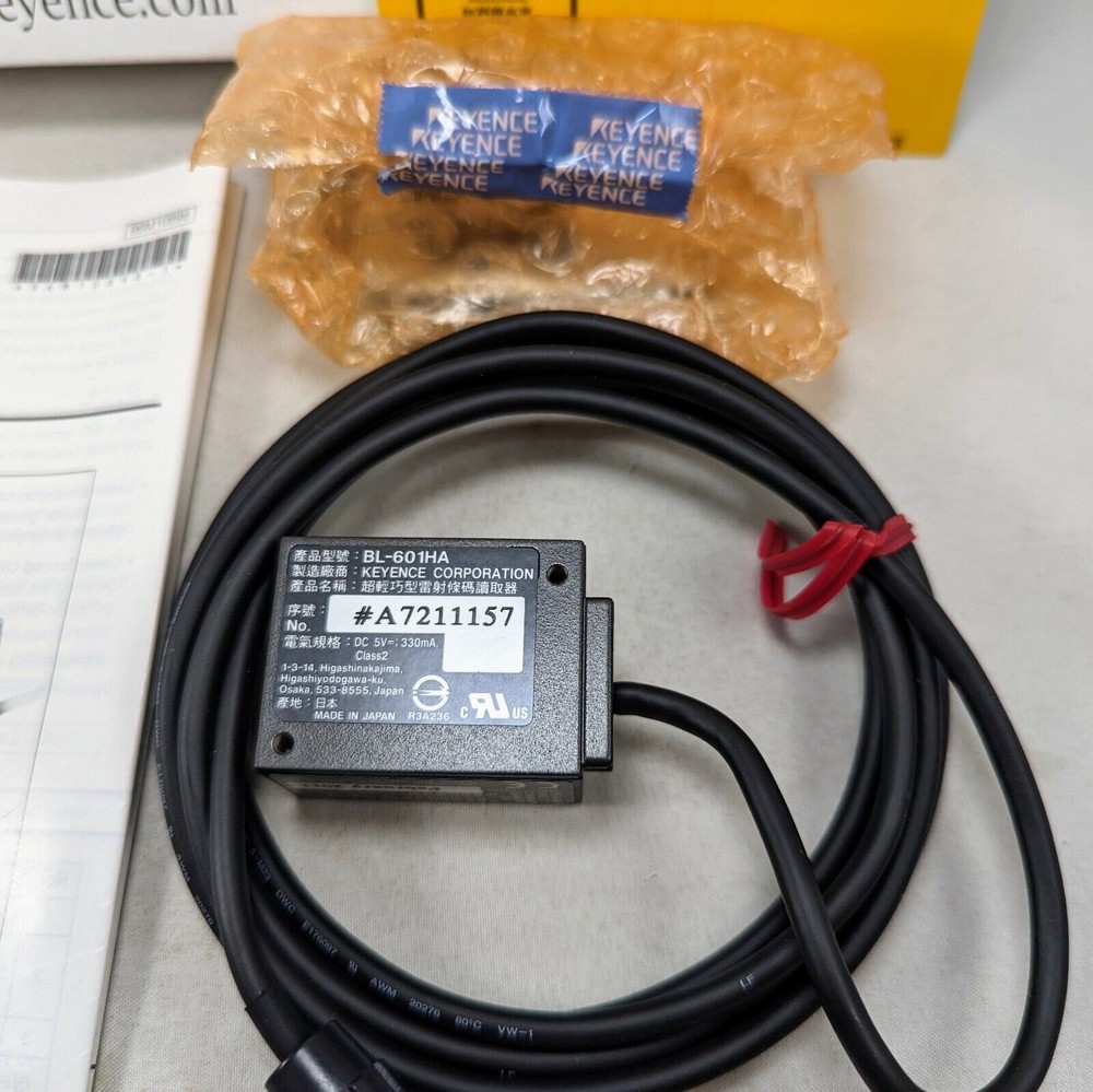 KEYENCE BL-601HA Barcode Scanner Sensor New