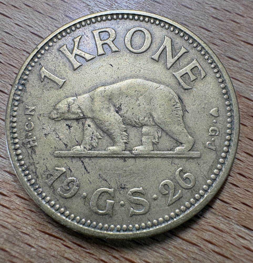 1926 Greenland 1 Krone