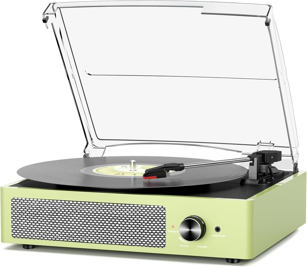 Vintage Vinyl Record Player Bluetooth Speakers