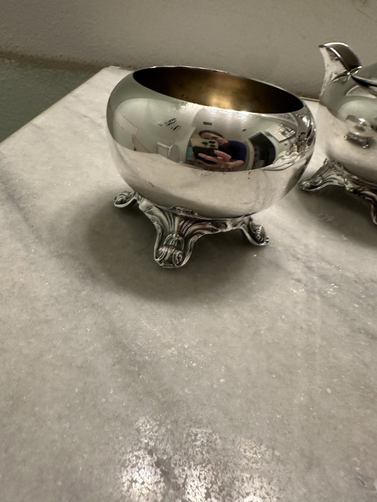 F.B. Rogers Silver Co Silverplate Victorian Tea Coffee Set