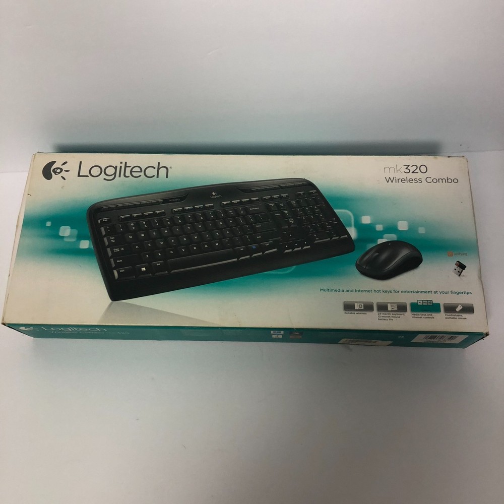 Logitech Wireless Combo MK320 Wireless Combo Keyboard & Mouse NEW