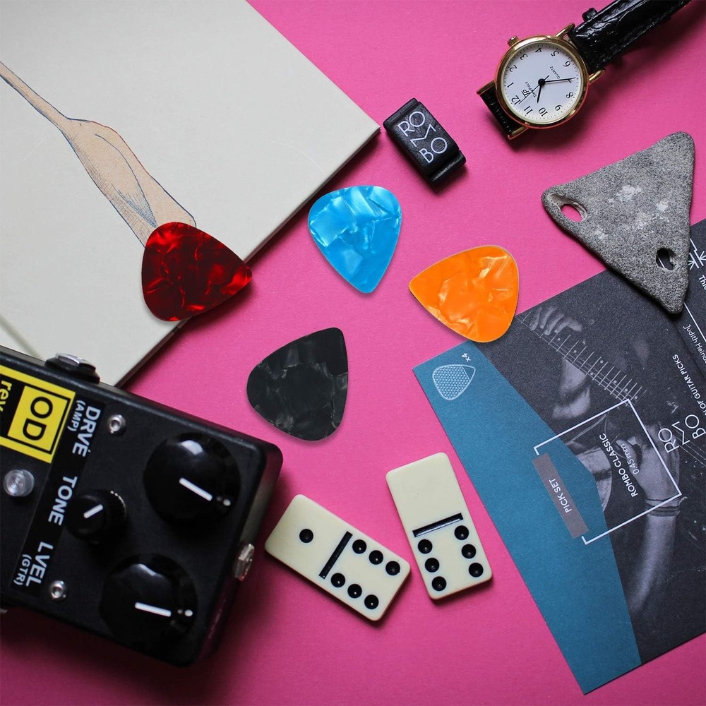 100pcs The Thinest Guitar Picks Sampler Value Pack 0.46mm Thickness