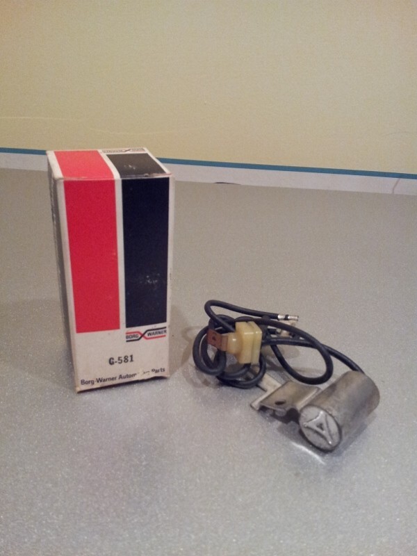 Borg Warner Ignition Condenser - G581