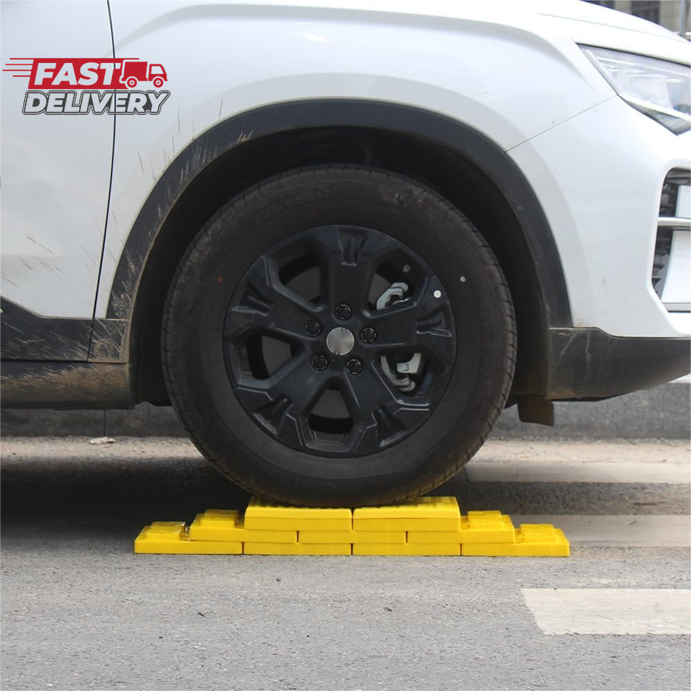 OULEME 12 Pack RV Leveling Blocks, Stackable Jack Blocks, Interlocking Leveling