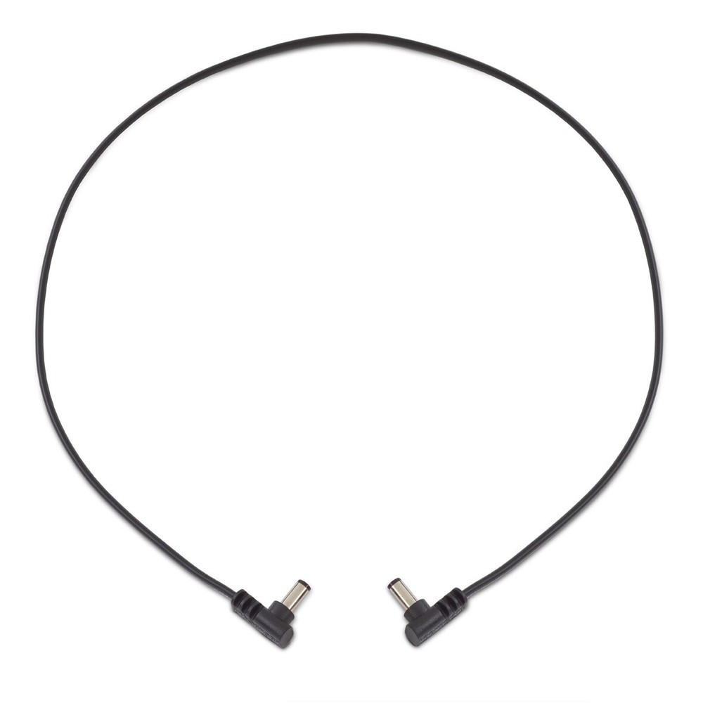 RockBoard Flat Patch Power Supply Cable 1.96' Angled/Angled