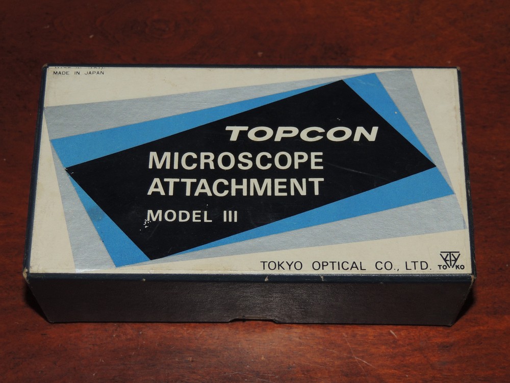 TopCon Camera Microscope Attachment Model III in Original Box