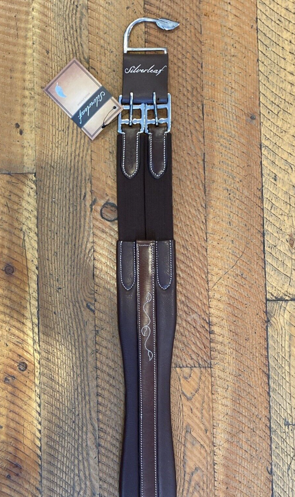 Silver Leaf Fancy Chafe less Girth Size 52" $177