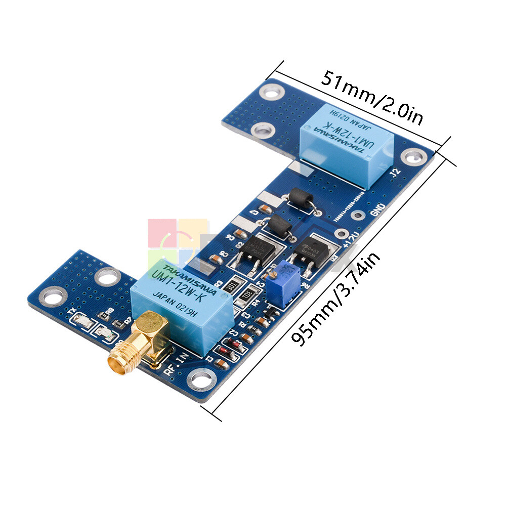 1-5W RF Power Amplifier Board Transceiver Circuit PCB Module for Walkie-talkie