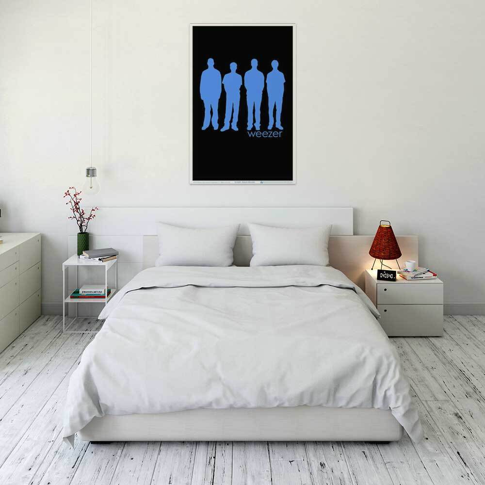 Weezer Silhouette Blacklight Poster 23" x 35"