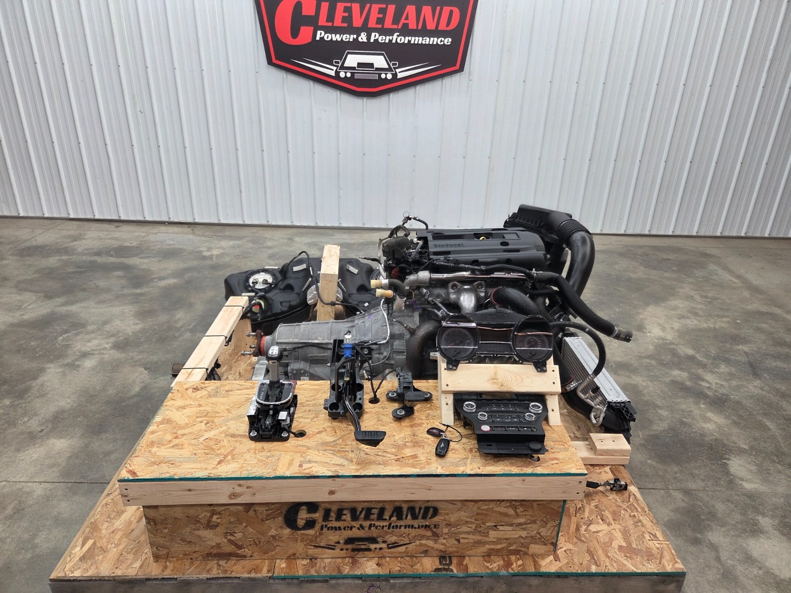 2017 Mustang EcoBoost 2.3L TURBOCHARGED Engine & 6 Speed Auto Trans Turn Key 53k