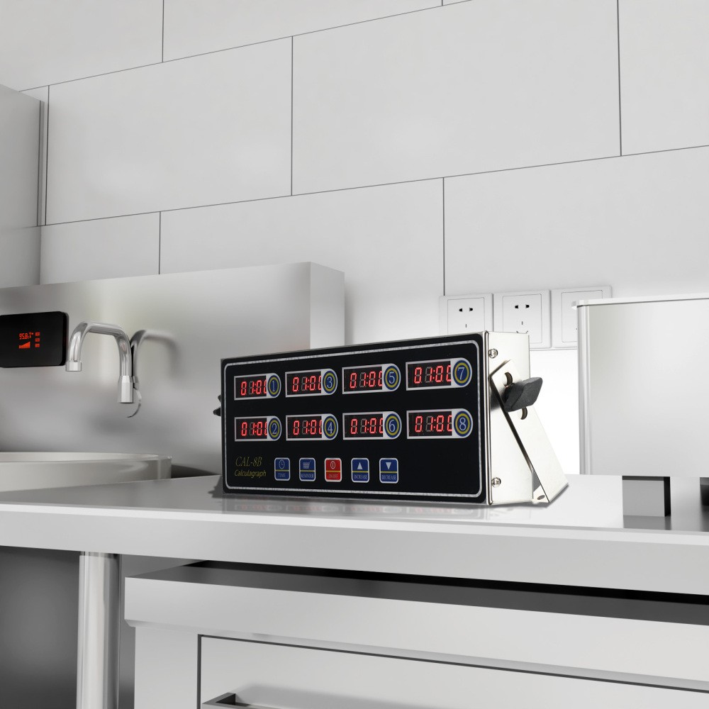 Commercial Kitchen Timers Digital Kitchen Timer 8 Channel for Cooking Timer