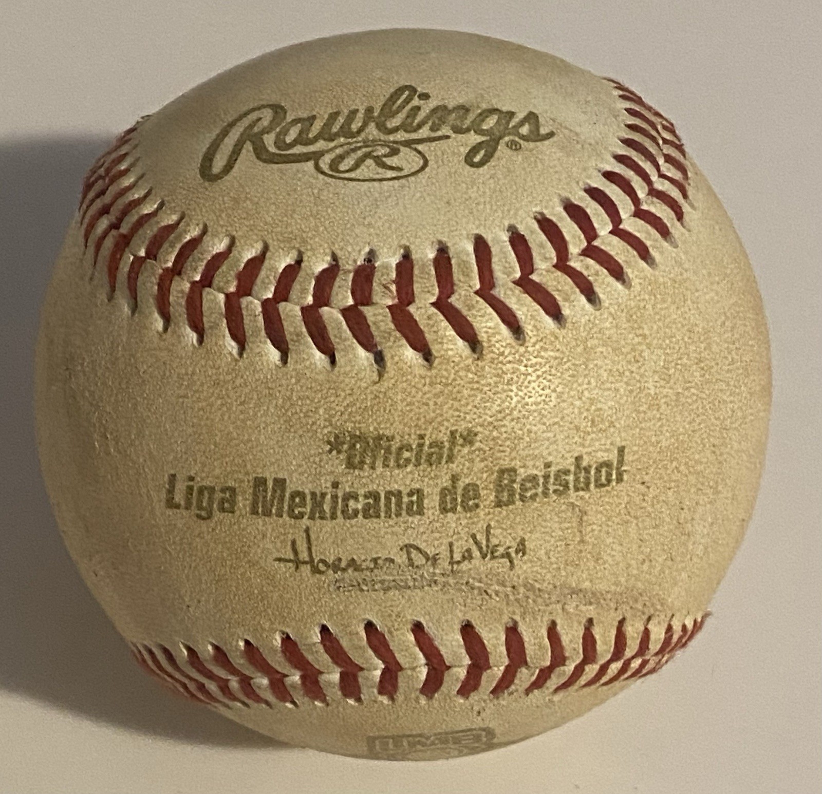 LIGA MEXICANA DE BEISBOL 100 ANOS OFFICIAL RAWLINGS BASEBALL LMB MEXICAN LEAGUE