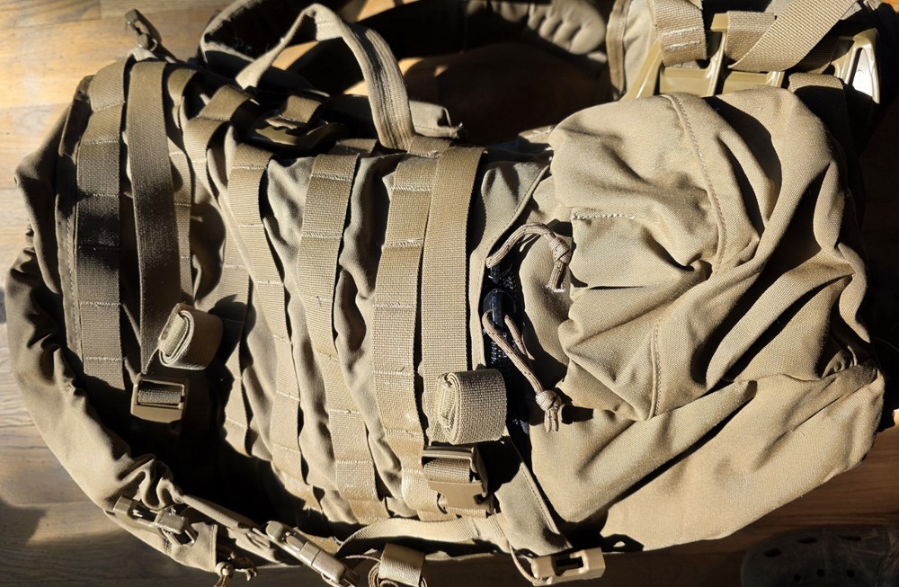USMC Pack System FILBE Coyote Rucksack Complete Used