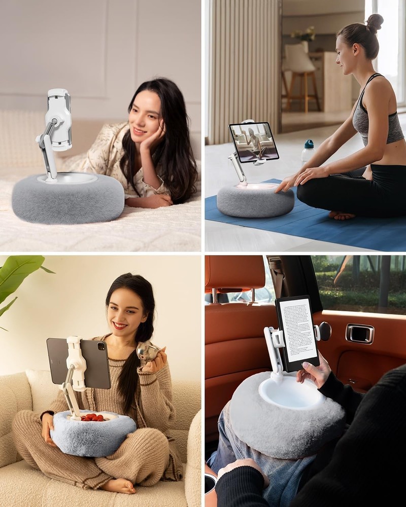 Tablet Stand Pillow, Compatible with 4.7"-13" Phone/Tablet, iPad, iPhone, Sam...