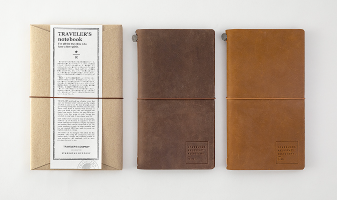 Starbucks Reserve Roastery Tokyo Traveler's Notebook Camel Tokyo Exclusive