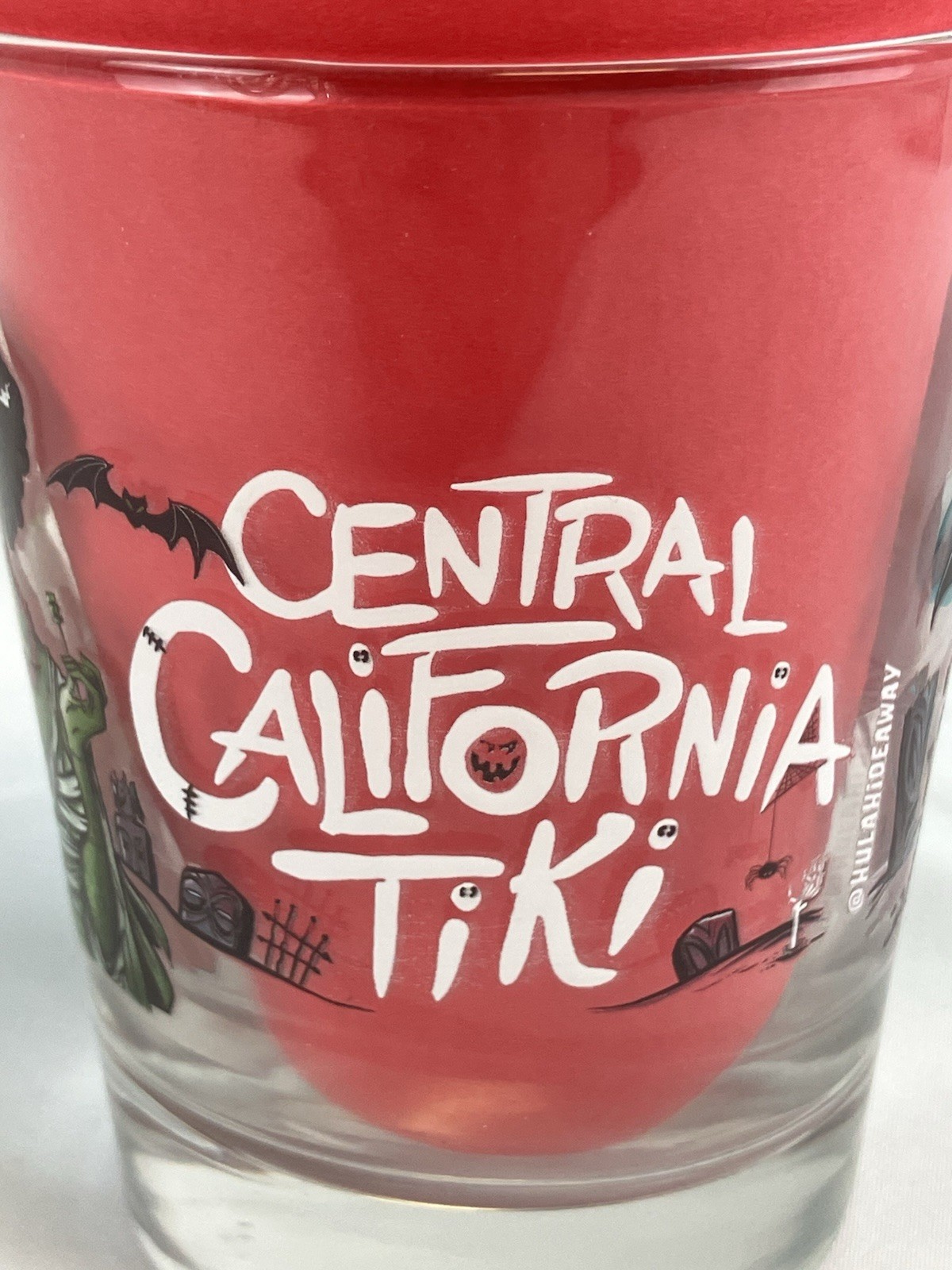 Central California Tiki Girl's Night Out Creature Mai Tai Glass 14 Oz New