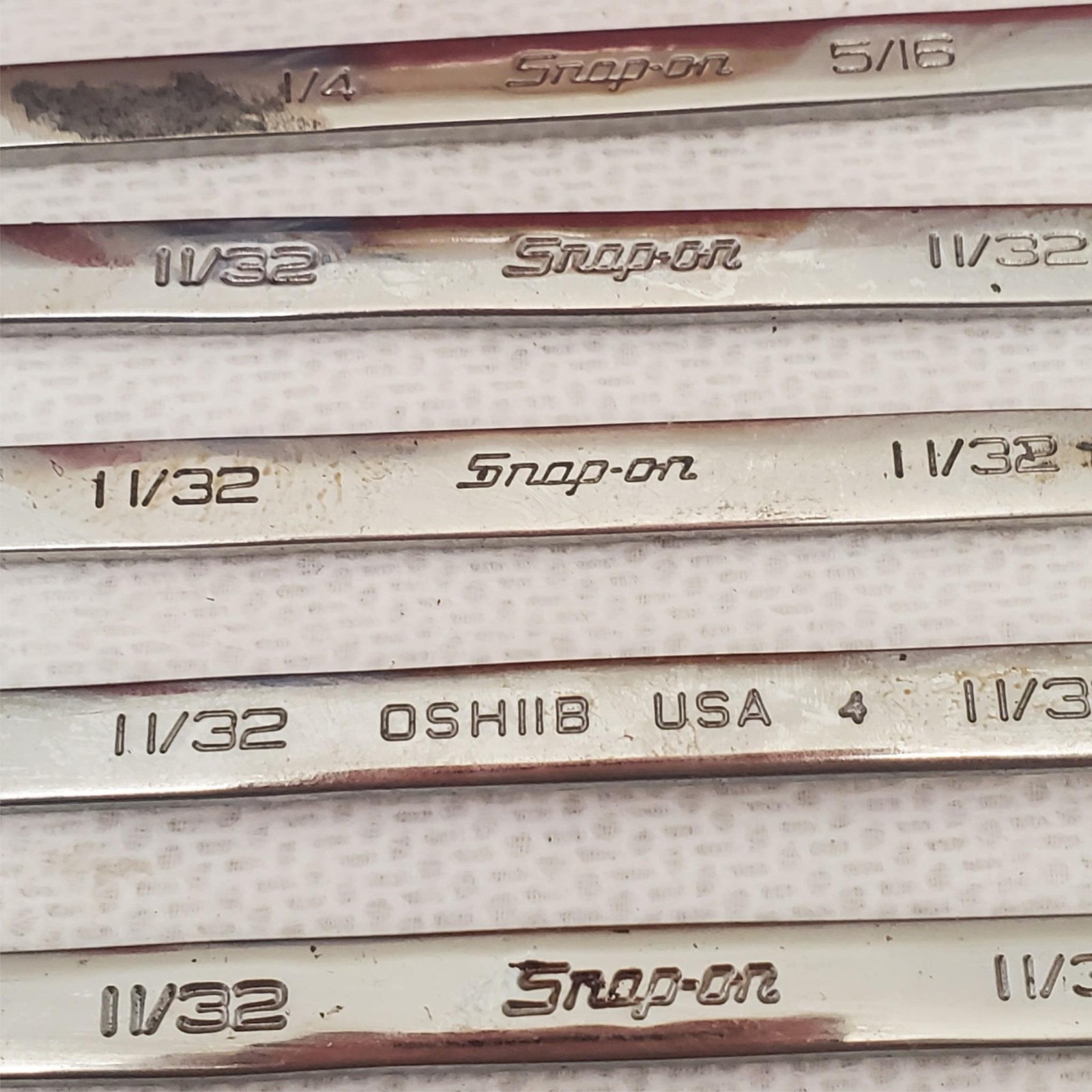 Lot of Snap on combination Wrench & Sockets LOT-1056