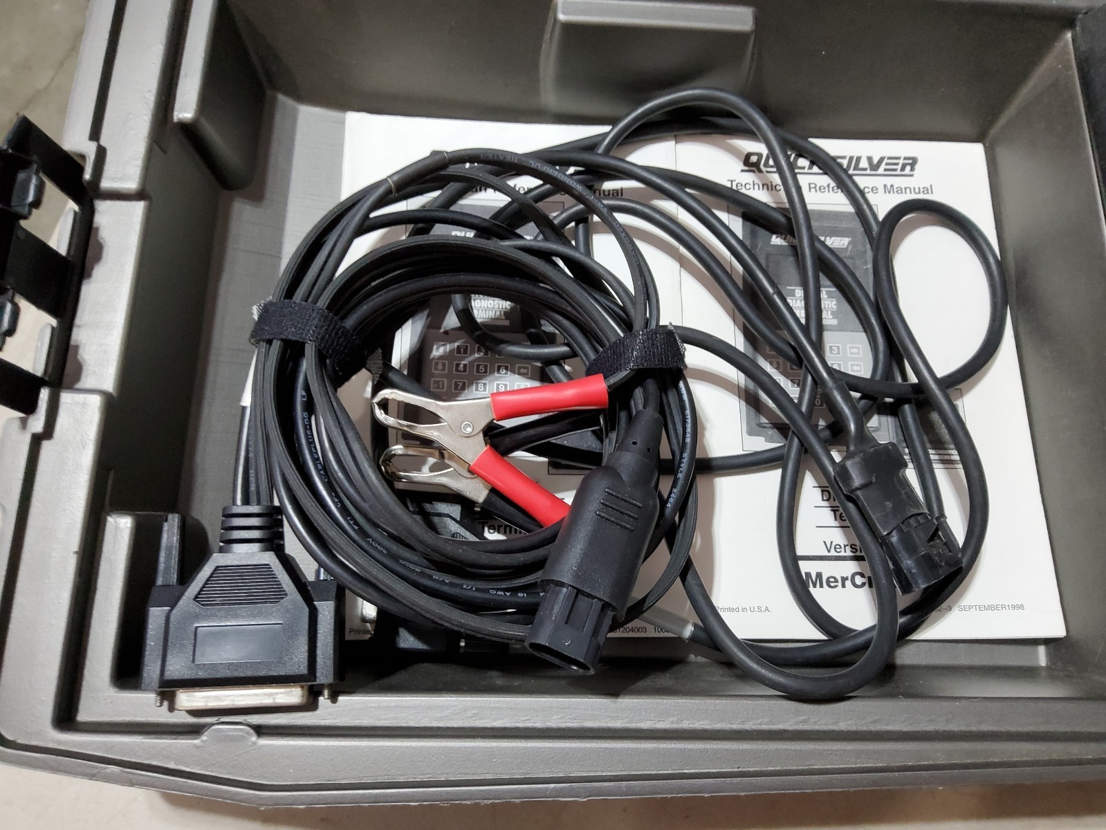 OTC/MERCRUISER P/N 91-823686A2 DDT DIAGNOSTIC KIT WITH ACCESSORIES