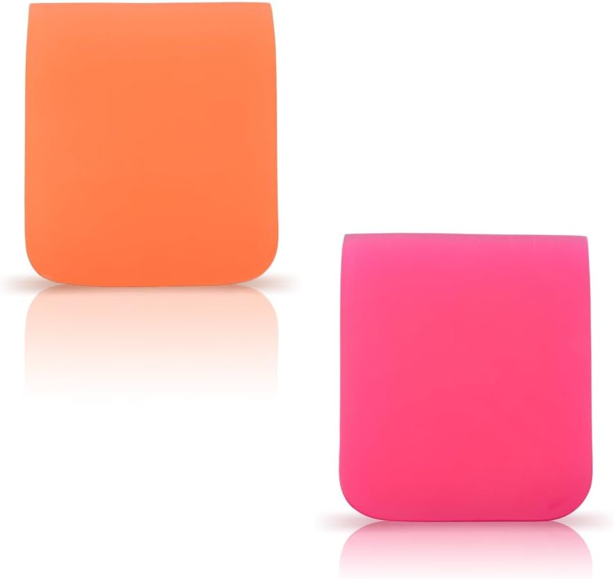 Small Squeegee 2pcs Soft Rubber PPF Squeegee Wrapping Scraper for Curved Surface