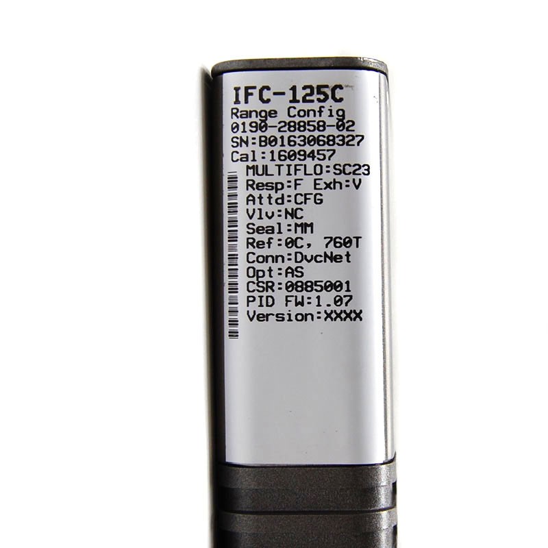 Celerity Unit IFC-125C Mass Flow Controller MFC (CH3F/200cc) DNet Digital C-Seal