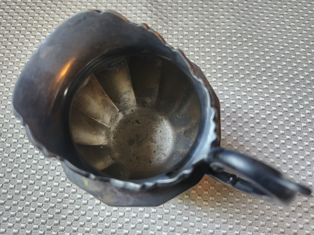 Vintage MS BENEDICT Quadruple Plate 509 Pitcher 4 5/8"