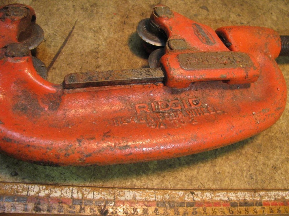 Ridgid no 42A 3/4"-2" Pipe Cutter 4 Wheel